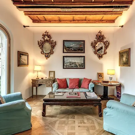 Trastevere Outstanding 4 Bedroom Terraced Apartment Rom